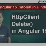 Httpclient Delete In Angular 15 Http In Angular Angular 15 Tutorial In Hindi