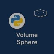 Volume Of Sphere In Python