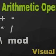 Visual Basic 6 0 Arithmetic Operators