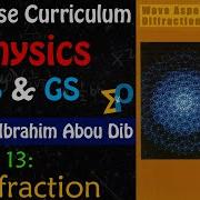 Chapter 13 Diffraction LS GS