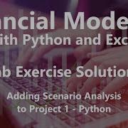 Добавление анализа сценариев в проект 1 Python Решения лабораторной работы