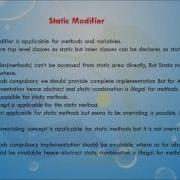 Lesson 20 Core Java Basics Static Modifiers In Java Programming