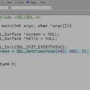 Strelok SDL Tutorials 2 Hello World