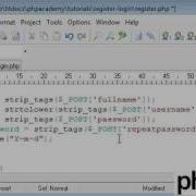 PHP Tutorials Register Login Email Activation Part 2