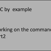 Linux Bash Working On The Command Line Part 2 Lpic