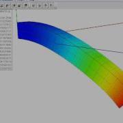 Impact Explicit Finite Element Solver Beam Bending