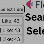 Flet Tutorial Search Select