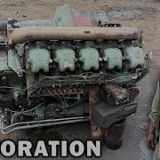 Restoring A Legend 18 Liter Mercedes V10 Diesel Engine Complete Rebuild First Start