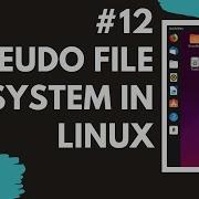 12 Pseudo File System Dev Proc Sys