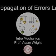 Propagation Of Errors Lab