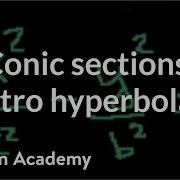 Conic Sections Intro To Hyperbolas Conic Sections Algebra II Khan Academy