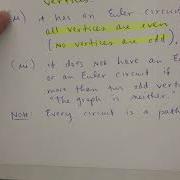 Section 14 2 Video 6 Euler Path Vs Euler Circuit