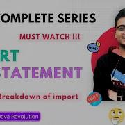 Import Statement In Java Java Tutorial 42