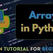 8 Array In Python Python Tutorial For Beginners
