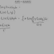 The Expected Value Of The Product Of Two Random Variables