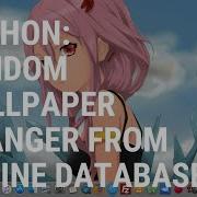 PYTHON Random Wallpaper Changer From Online Database