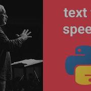 Text To Speech With 400 IQ Python Code Speech Recognition