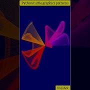 Beautiful Animation Python Turtle Graphics Shorts