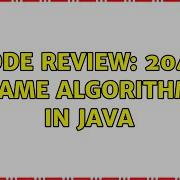 Code Review 2048 Game Algorithm In Java
