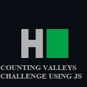 HackerRank Counting Valleys Challenge Using JS