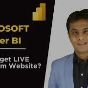 Microsoft Power BI How To Get LIVE Data From Website Tutorialspoint