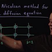 Crank Nicolson Method For The Diffusion Equation Lecture 72 Numerical Methods For Engineers