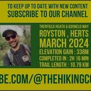 Therfield Heath Icknield Way Hike March 2024