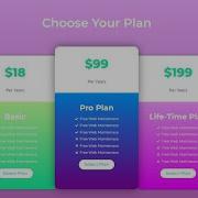 How To Create A Pricing Table Step By Step Using Elementor Flexbox And Nested Elements For Free