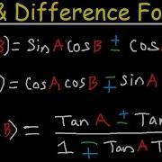 Sum And Difference Identities Formulas Sine Cosine Tangent Degrees Radians Trigonometry