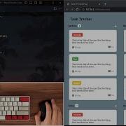 ASMR Programming Task Tracker UI Design No Talking