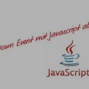 Javascript Tutorial OnKeyDown Event