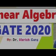 Linear Algebra GATE 2020 Mathematics Short Cut Tricks