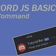 Ping Command Discord Basic Bot Series 1