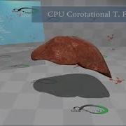 SofaAPAPI Unity3D Finite Element Simulation Performances