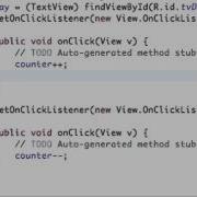 Android Programming Using SetText Method For Our Button