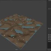 Terrain Generator Python Maya MASH
