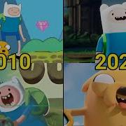 Эволюция игр Adventure Time 2010 2024