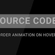 CSS Border Animation On Hover Source Code