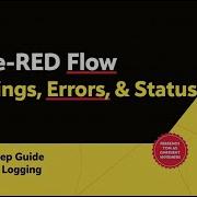 Mastering Node RED Real Time Warning Status Flow Tutorial