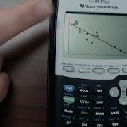 Linear Regression On A TI 84 Plus