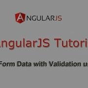 Submit Form Data Using AngularJS With Validation Using PHP
