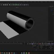 How To Roll A Surface With A Bend Deformer In Cinema 4D Tutorial