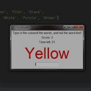 Color Game Using Tkinter In Python Python Coding
