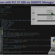 Python Connected With PLC S7 300 For Control Belt Conveyors Animation