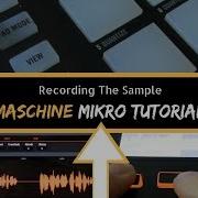 Maschine Mikro Tutorial Recording A Sample