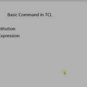 Square Bracket And Expr Command In TCL