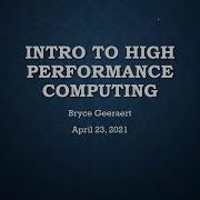 Tutorial How To Use A Supercomputer