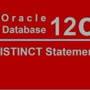 Oracle SQL PLSQL 12C Tutorial 9 DISTINCT Command Unique Data
