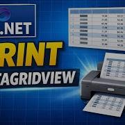 VB NET DataGridView Printing Tutorial Print DataGridView Using PrintDocument