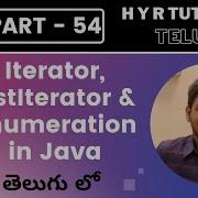 P54 Iterator ListIterator Enumeration In Java Collections Core Java Java Programming